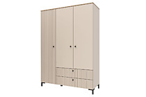 Тоскана 535.14 Шкаф 3-х дверный Кашемир серый