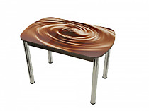 Стол Диамант стол R24 венге / шоколад