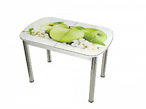 Стол Диамант стол R24 венге / зеленое яблоко